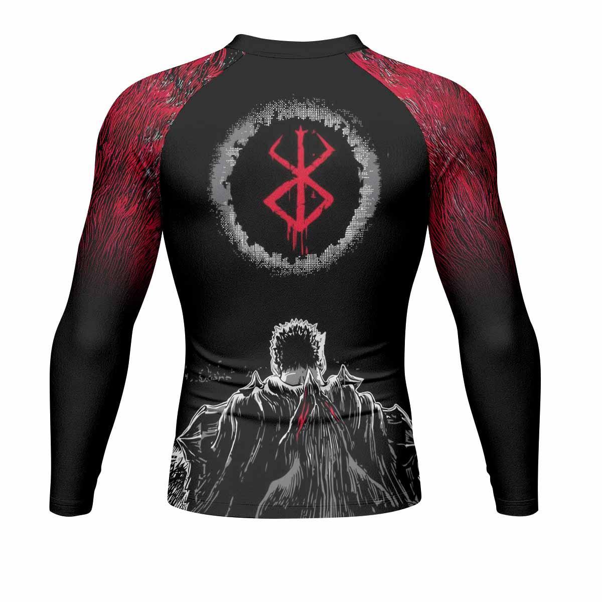 Berserk Black Swordsman Rash Guard