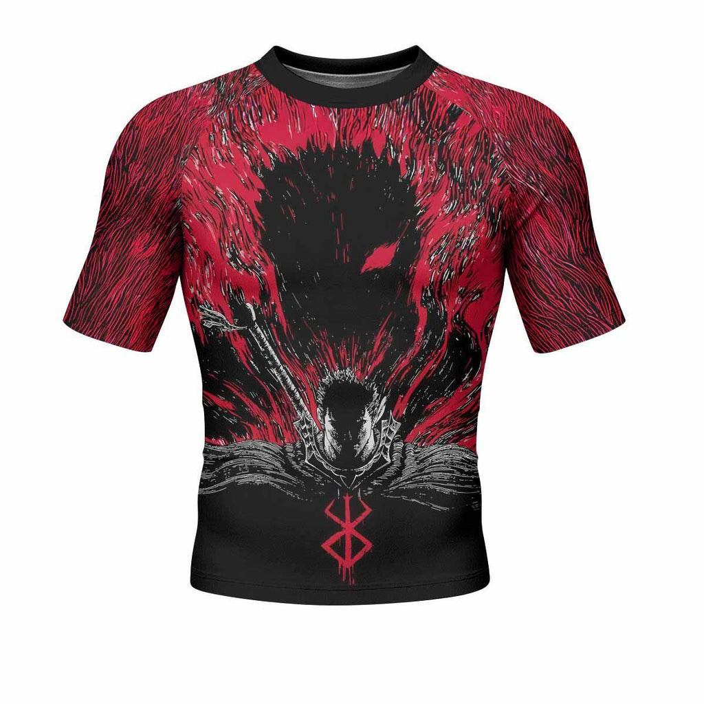 Berserk Black Swordsman Rash Guard