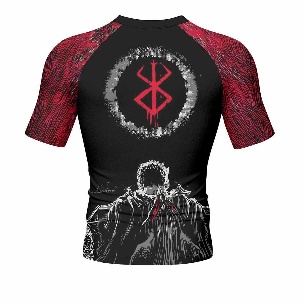 Berserk Black Swordsman Rash Guard