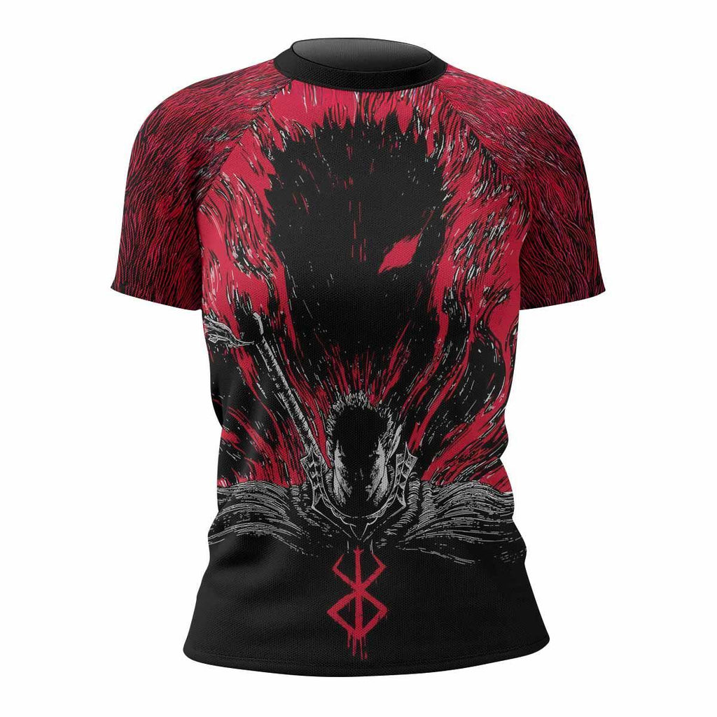 Berserk Black Swordsman Rash Guard