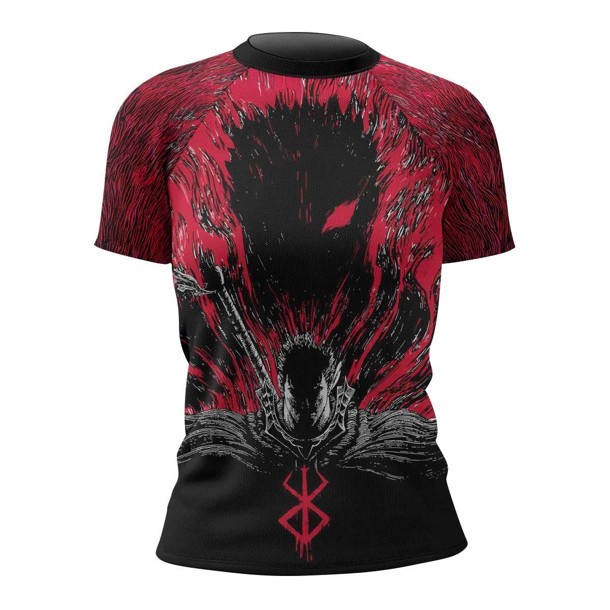 Berserk Black Swordsman Rash Guard