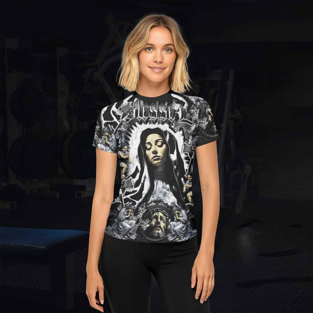 Blessed Saint Rash Guard
