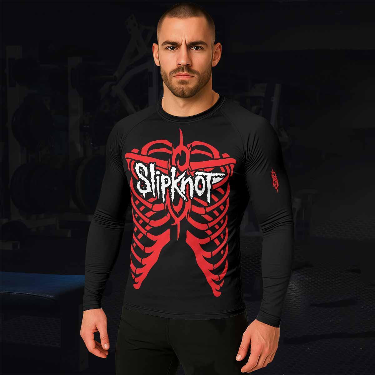 Slipknot Blood Ribcage Rash Guard