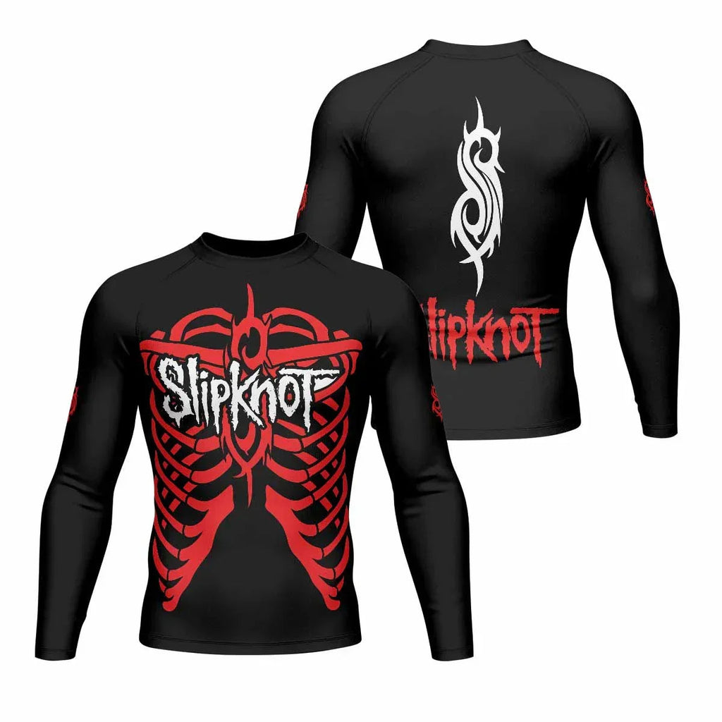 Slipknot Blood Ribcage Rash Guard