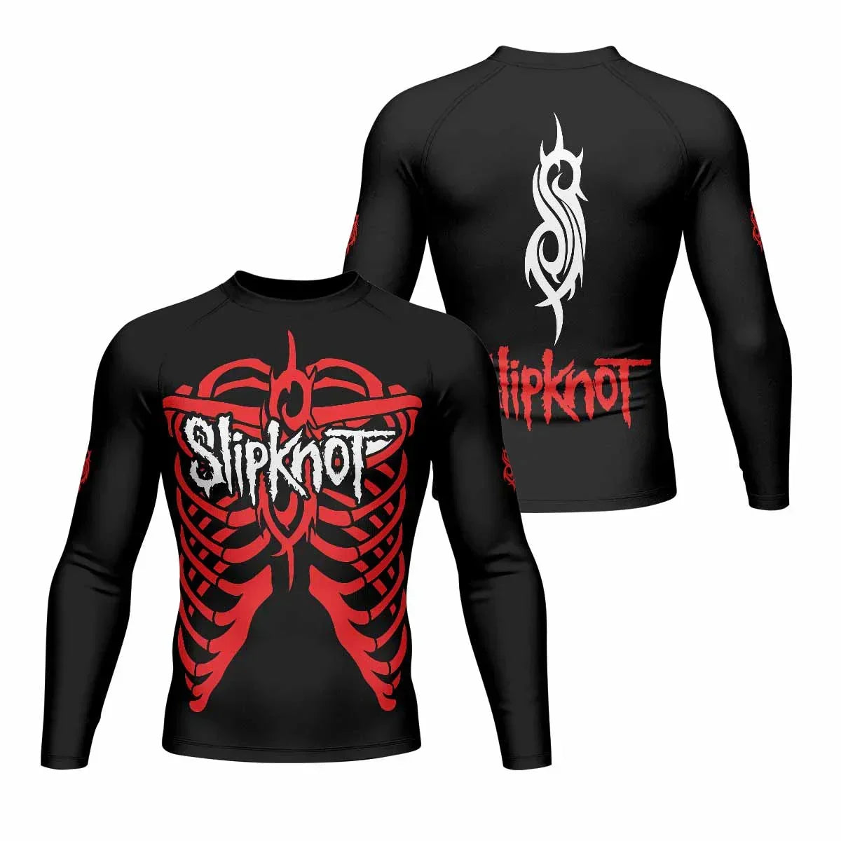 Slipknot Blood Ribcage Rash Guard