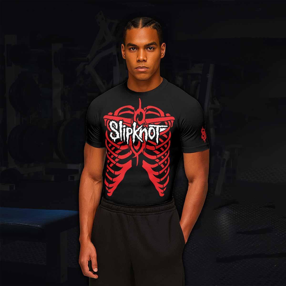 Slipknot Blood Ribcage Rash Guard