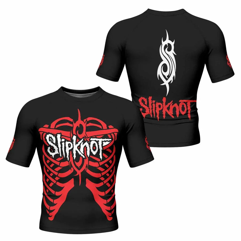 Slipknot Blood Ribcage Rash Guard