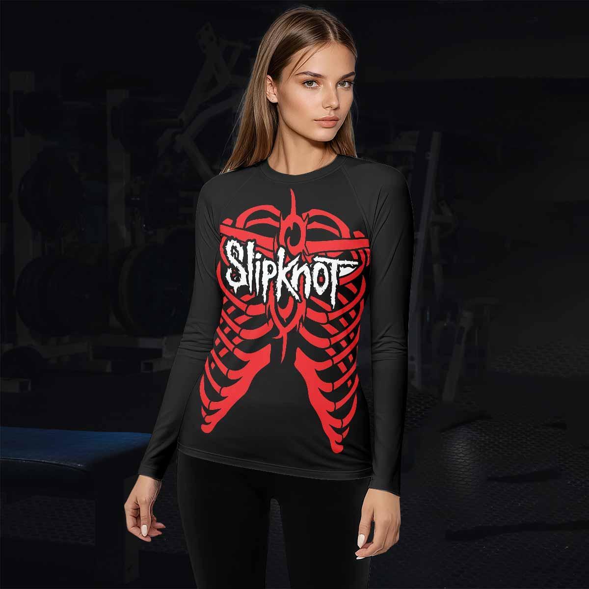 Slipknot Blood Ribcage Rash Guard