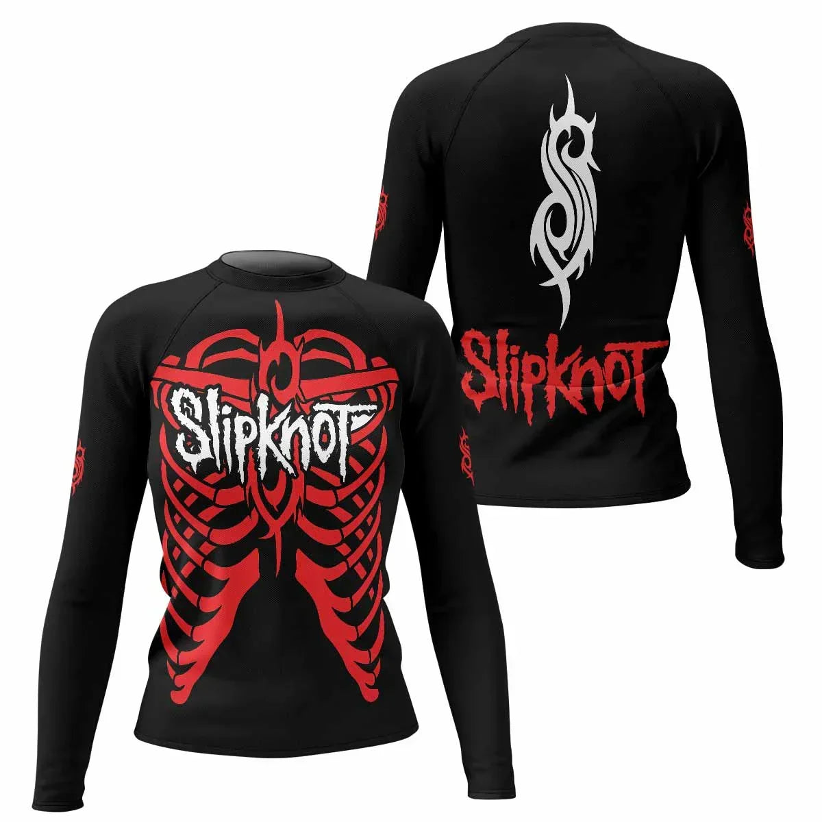 Slipknot Blood Ribcage Rash Guard
