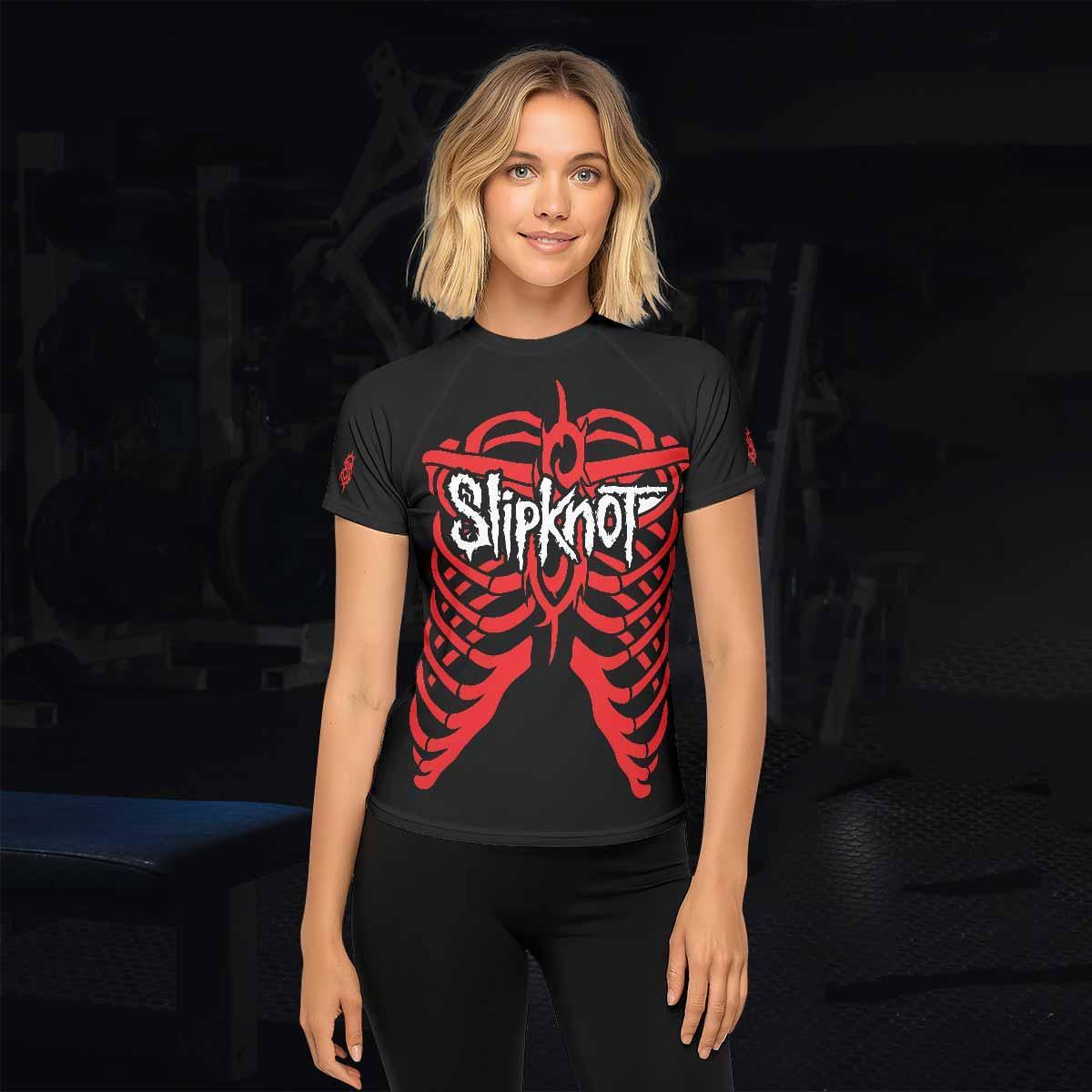 Slipknot Blood Ribcage Rash Guard