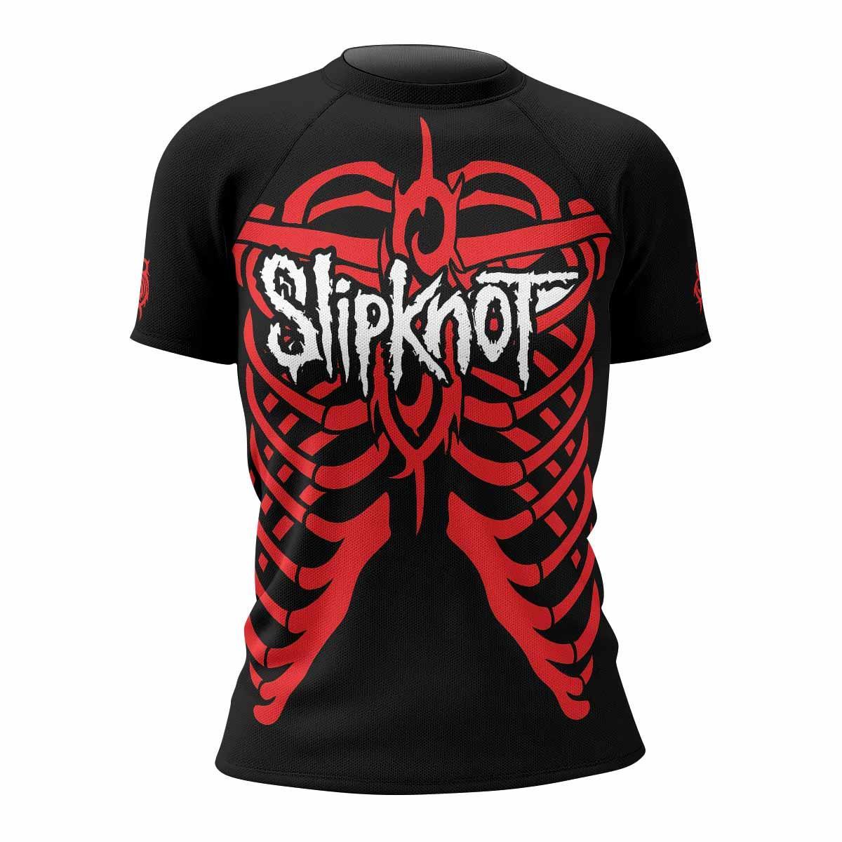 Slipknot Blood Ribcage Rash Guard