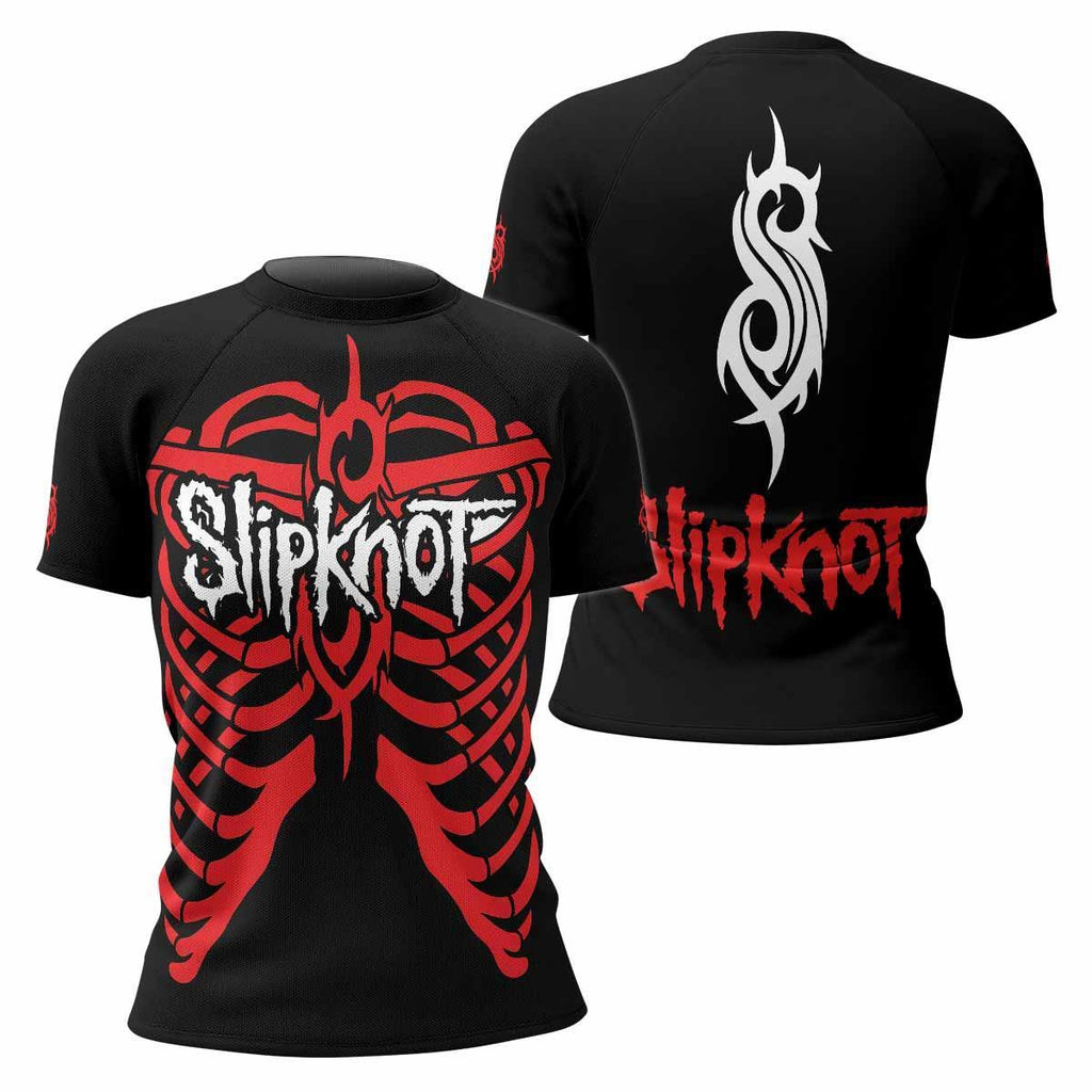 Slipknot Blood Ribcage Rash Guard