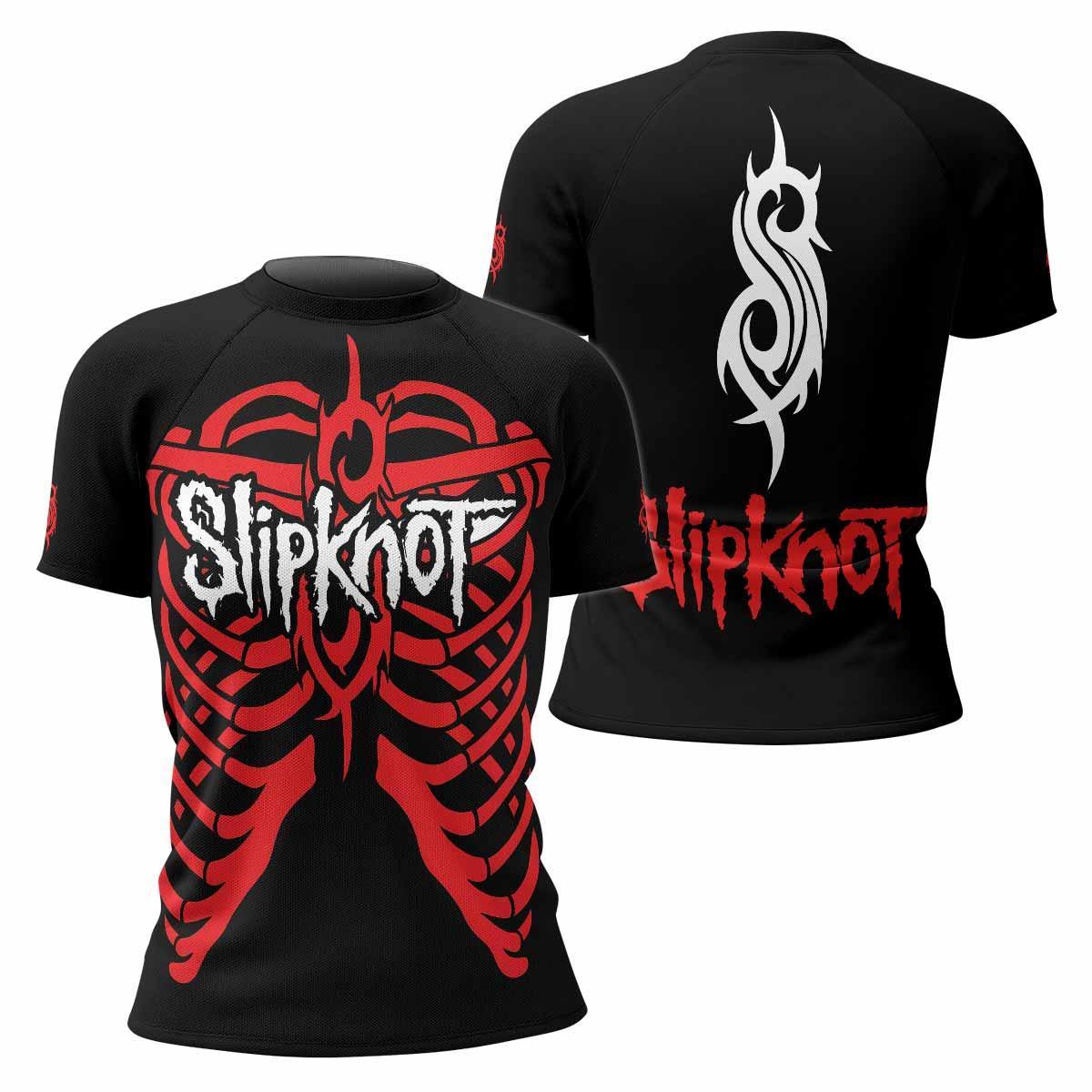 Slipknot Blood Ribcage Rash Guard