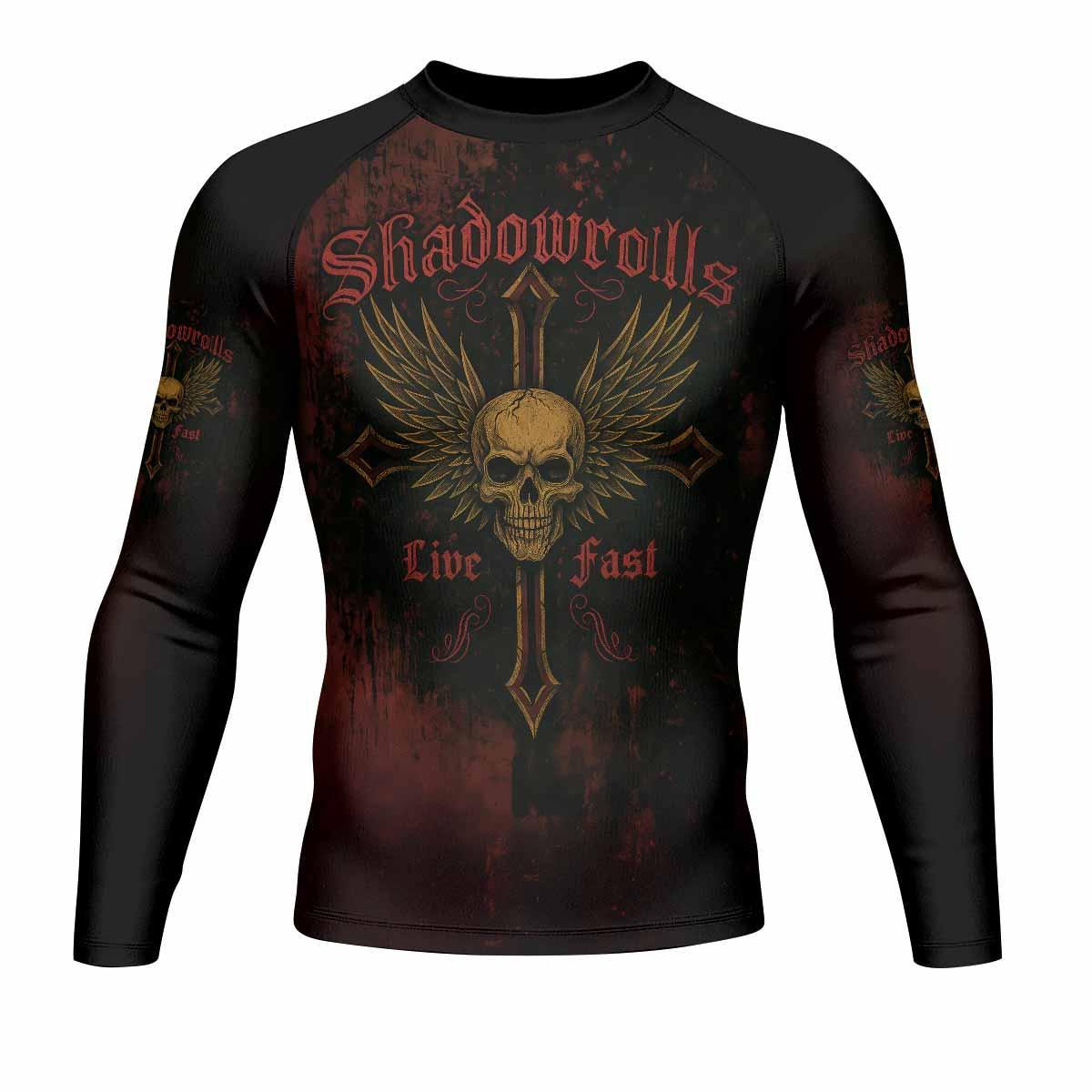 Burning Cross Rebellion Rash Guard
