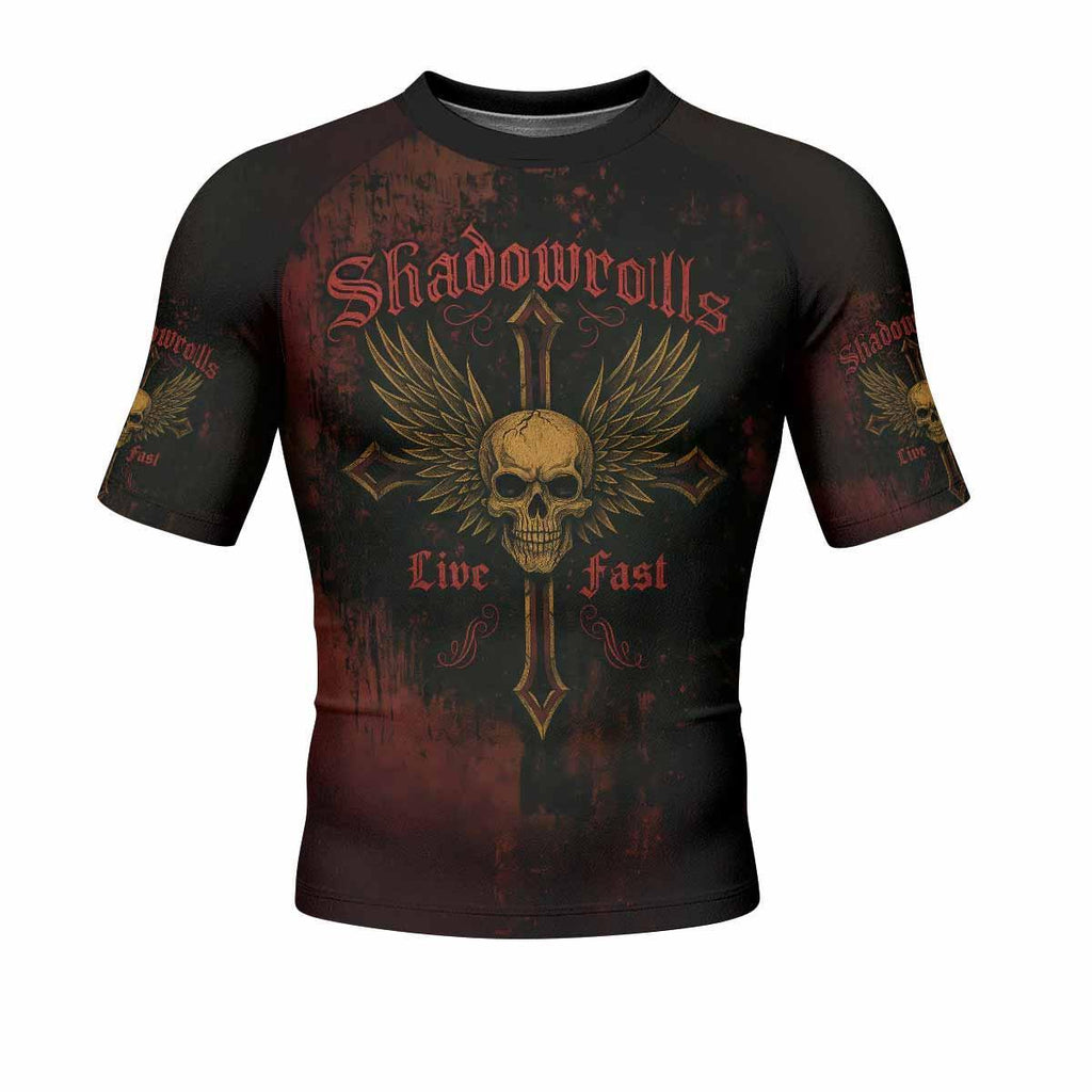 Burning Cross Rebellion Rash Guard