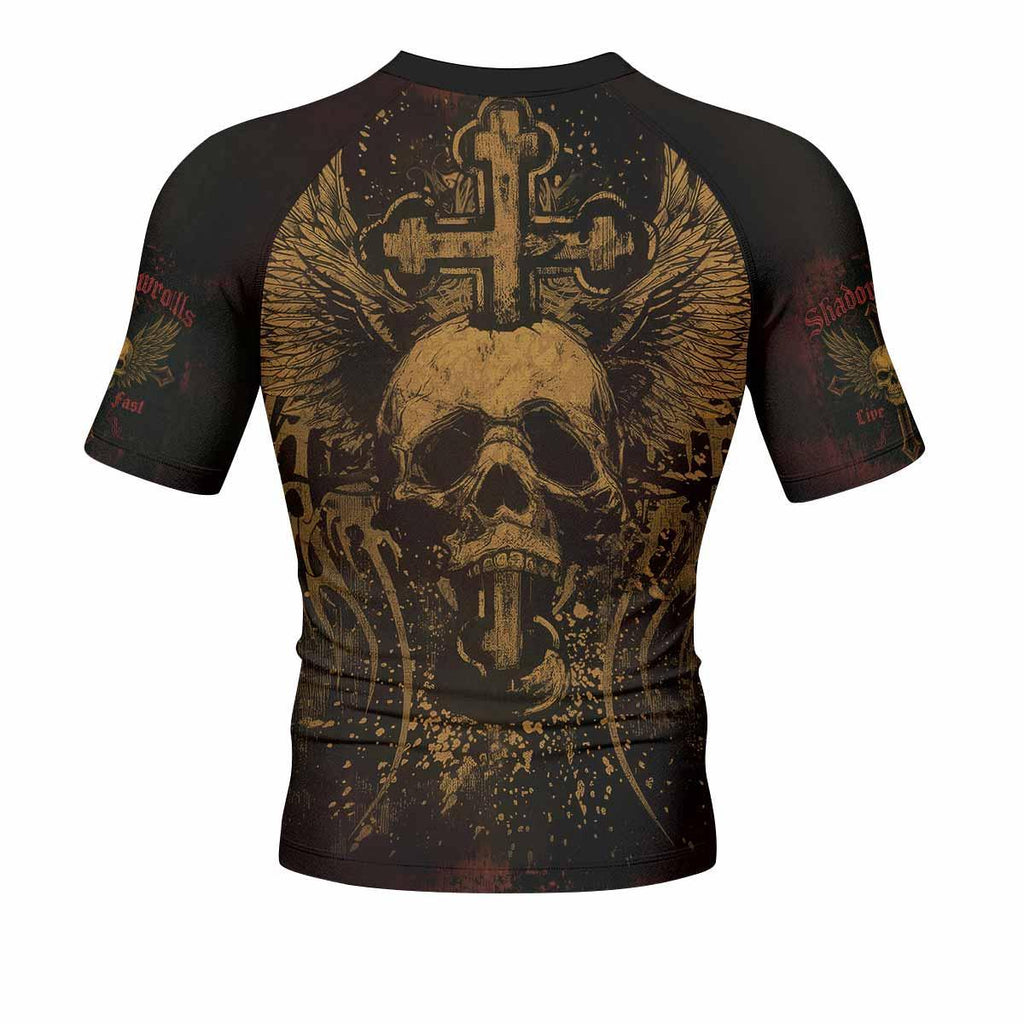 Burning Cross Rebellion Rash Guard