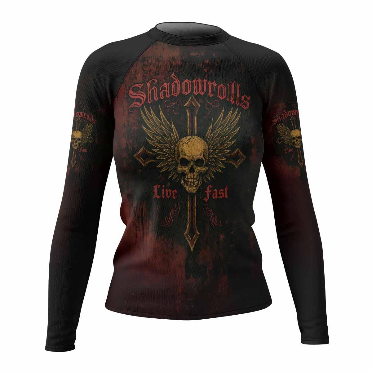 Burning Cross Rebellion Rash Guard