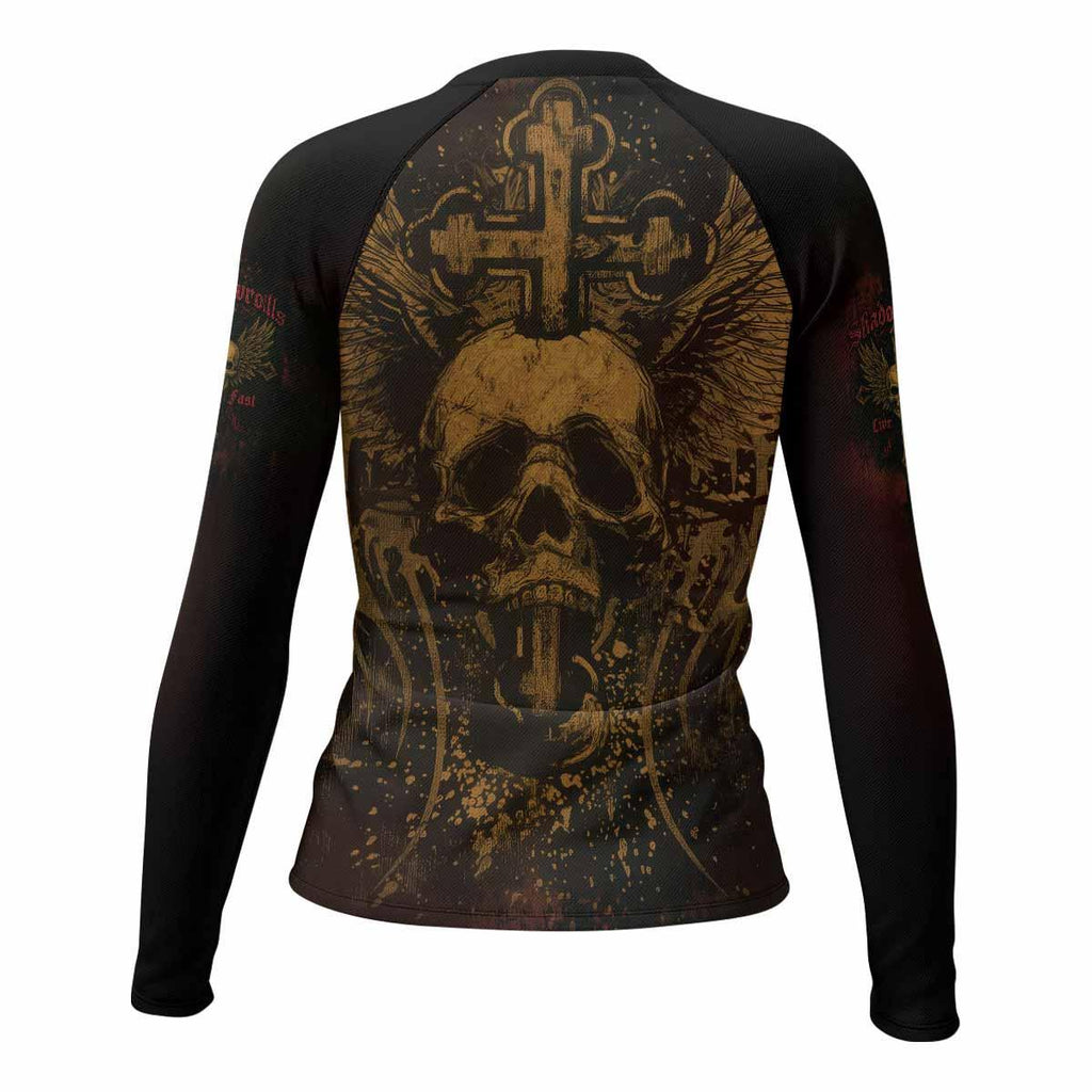 Burning Cross Rebellion Rash Guard