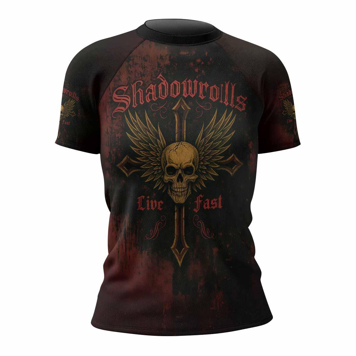 Burning Cross Rebellion Rash Guard