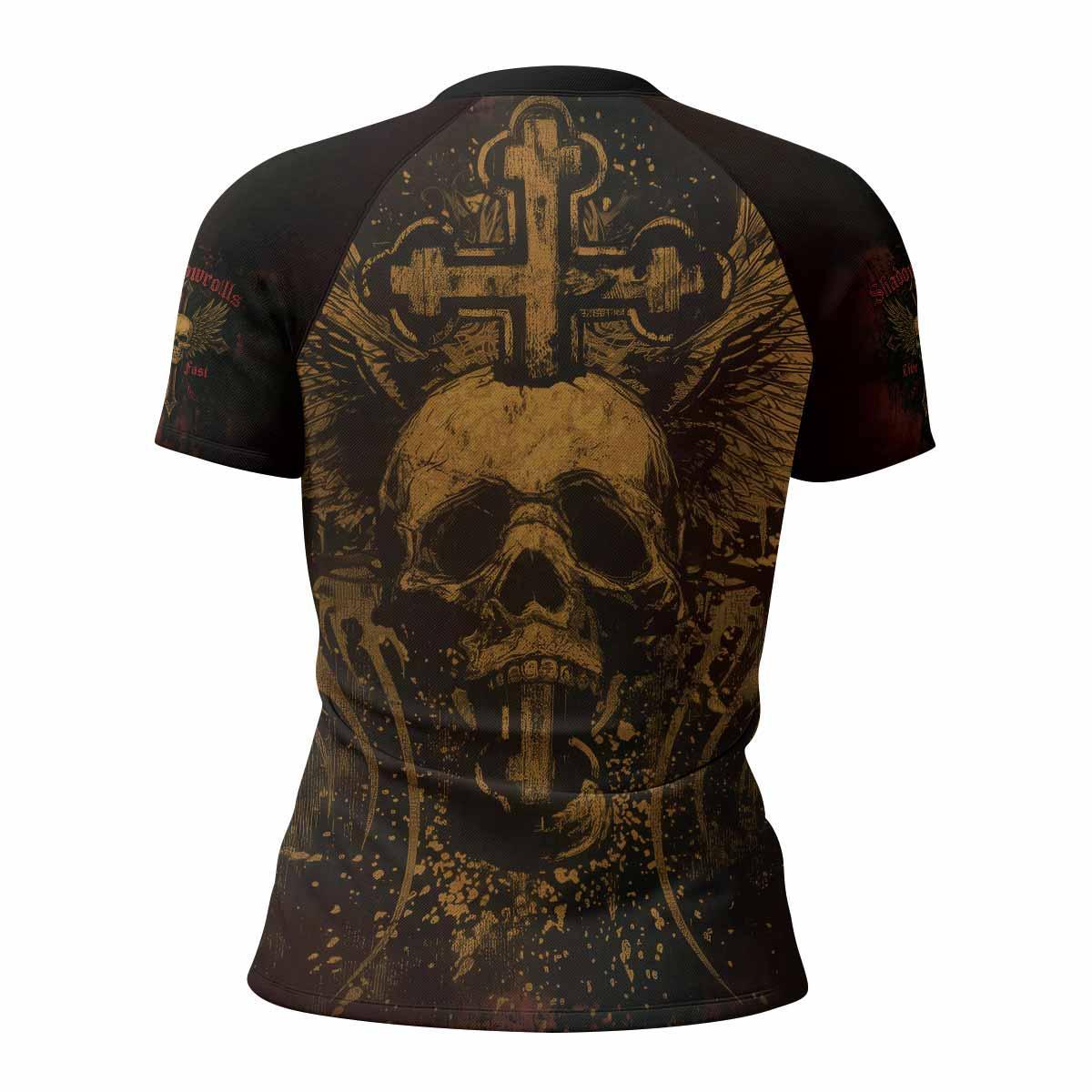 Burning Cross Rebellion Rash Guard