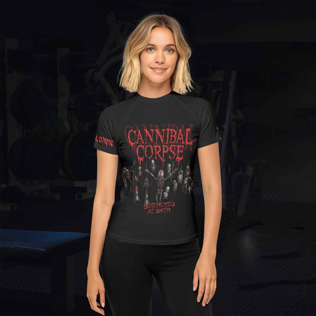 Butchered at Birth Rash Guard