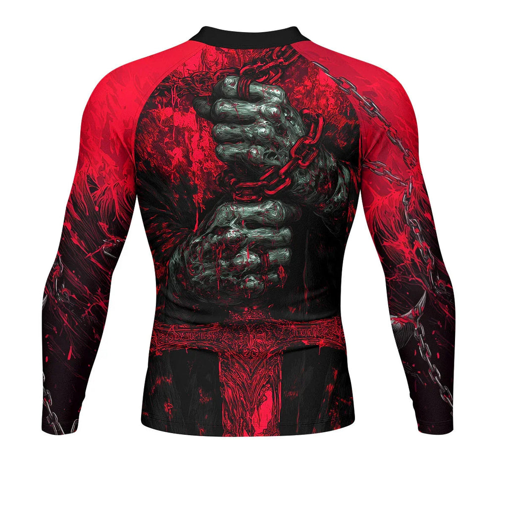 Chained Warrior Rash Guard