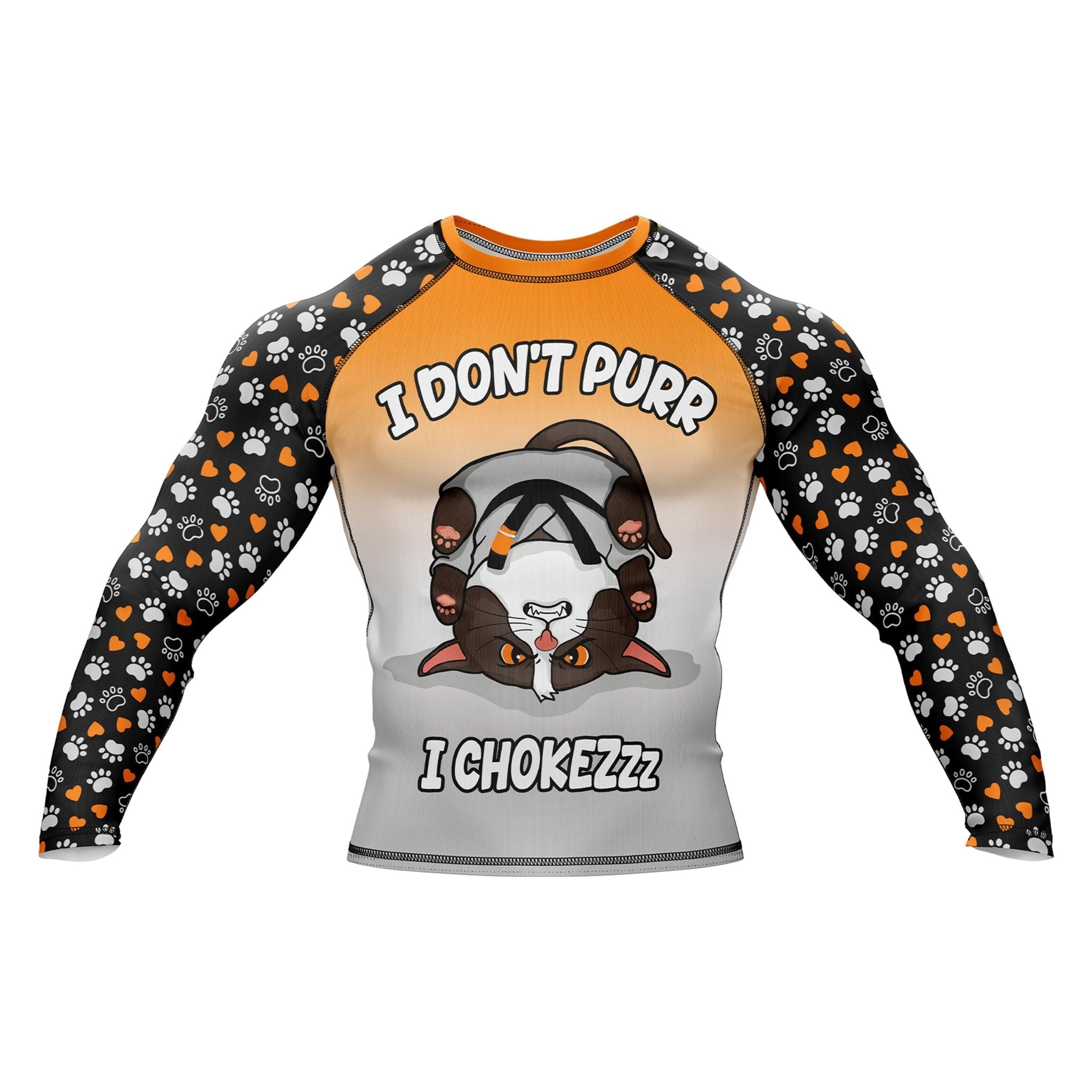 Choke Kitty Premium Bjj Rash Guard For Men/Women