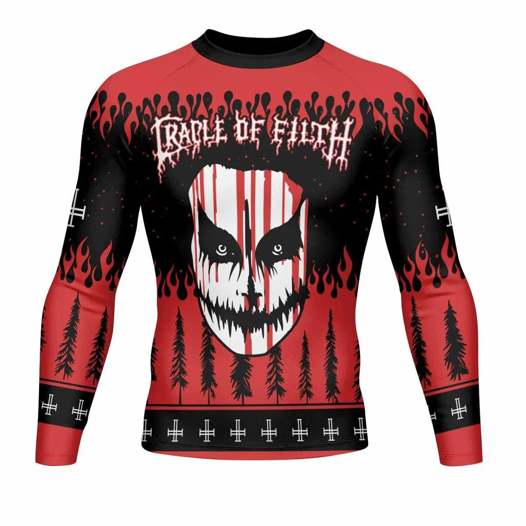 Cradle of Filth Hail Santa Rash Guard
