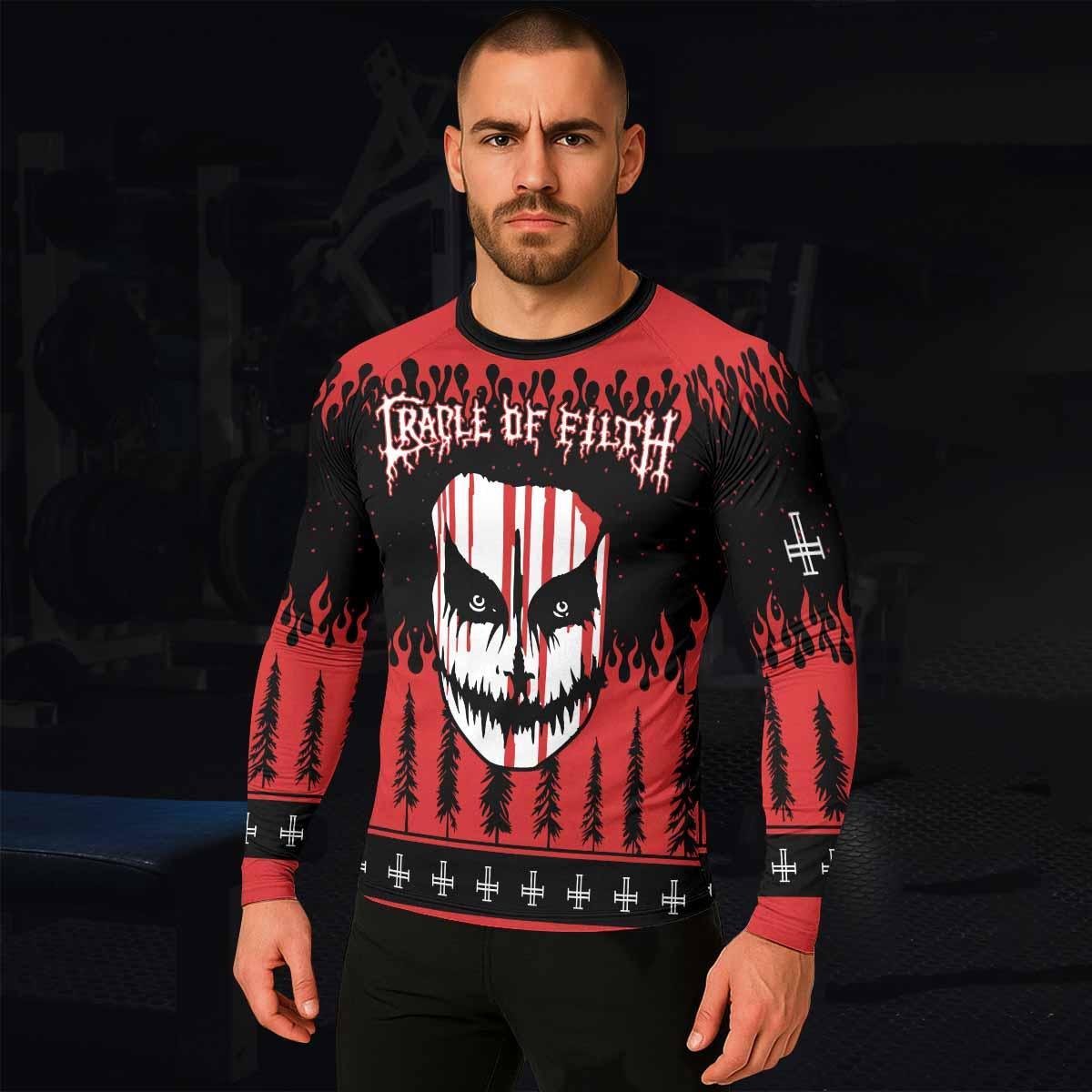 Cradle of Filth Hail Santa Rash Guard