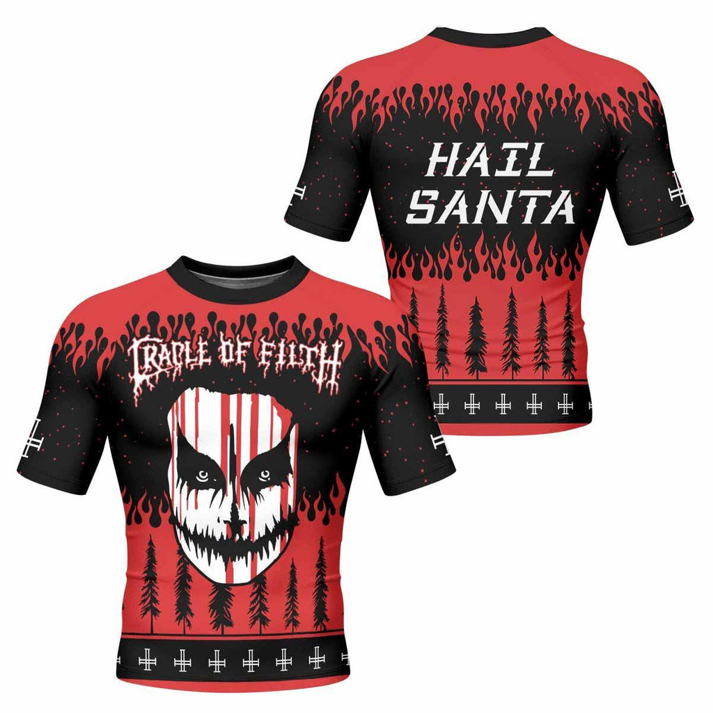 Cradle of Filth Hail Santa Rash Guard