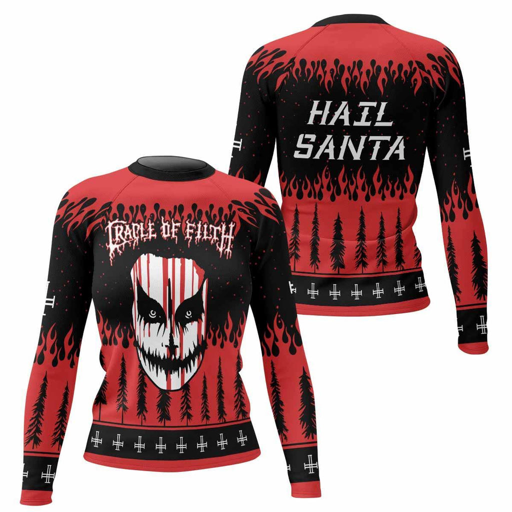 Cradle of Filth Hail Santa Rash Guard