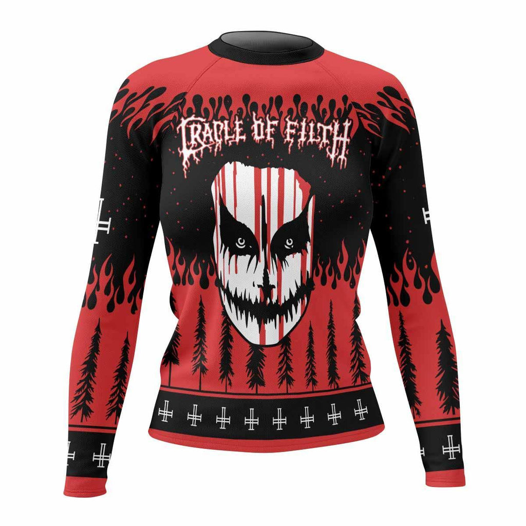 Cradle of Filth Hail Santa Rash Guard