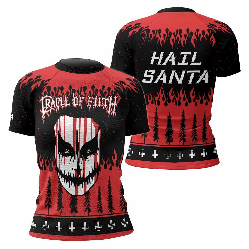 Cradle of Filth Hail Santa Rash Guard