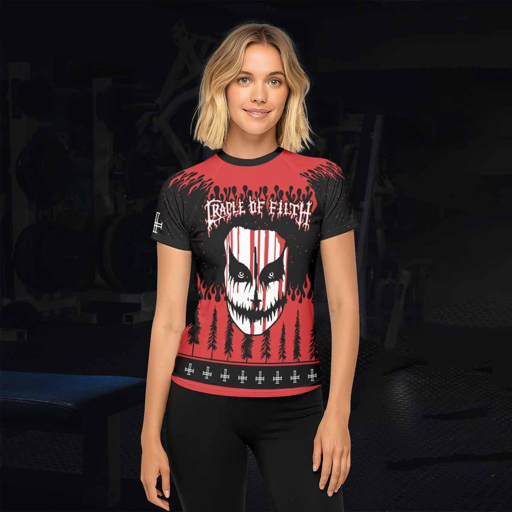 Cradle of Filth Hail Santa Rash Guard