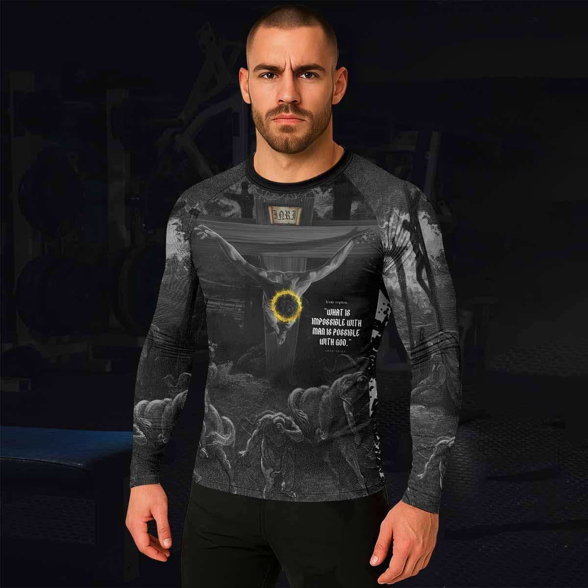 Crucified Grace Rash Guard