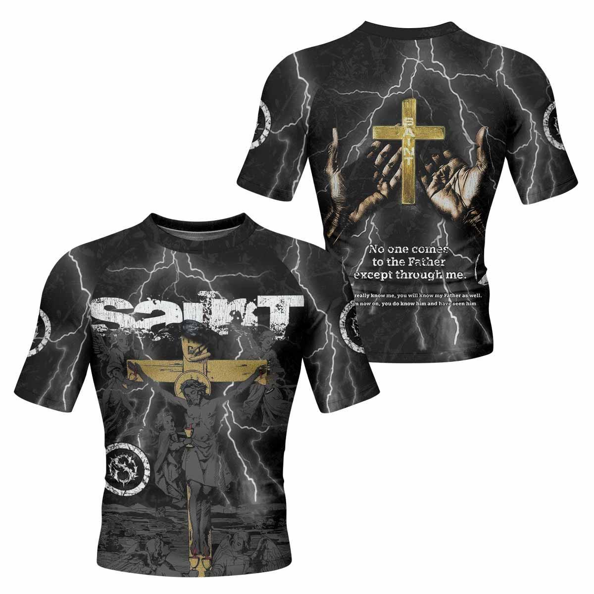 Crucified Saint Rash Guard