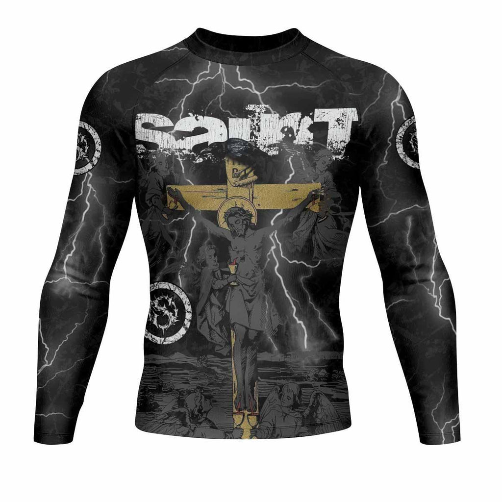 Crucified Saint Rash Guard