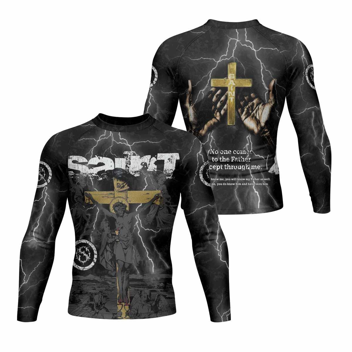 Crucified Saint Rash Guard