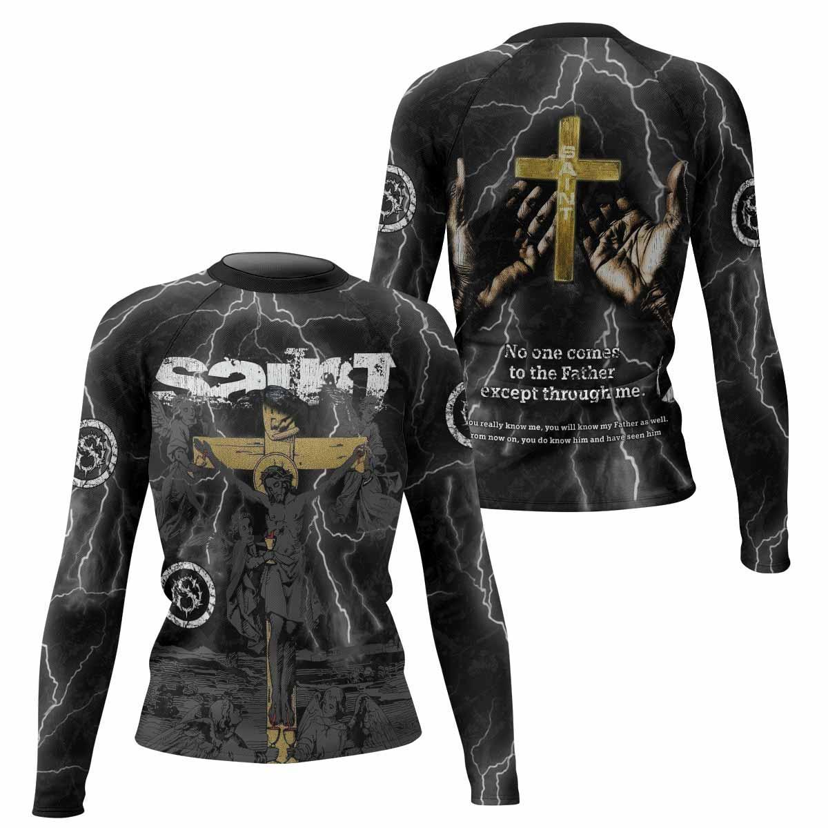 Crucified Saint Rash Guard