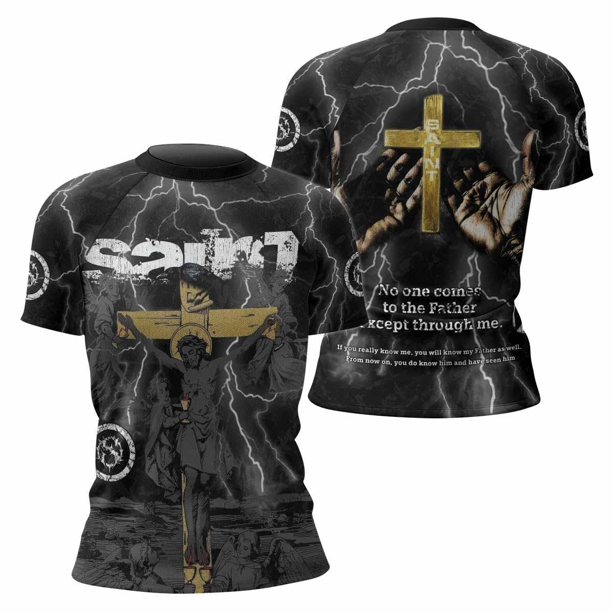 Crucified Saint Rash Guard