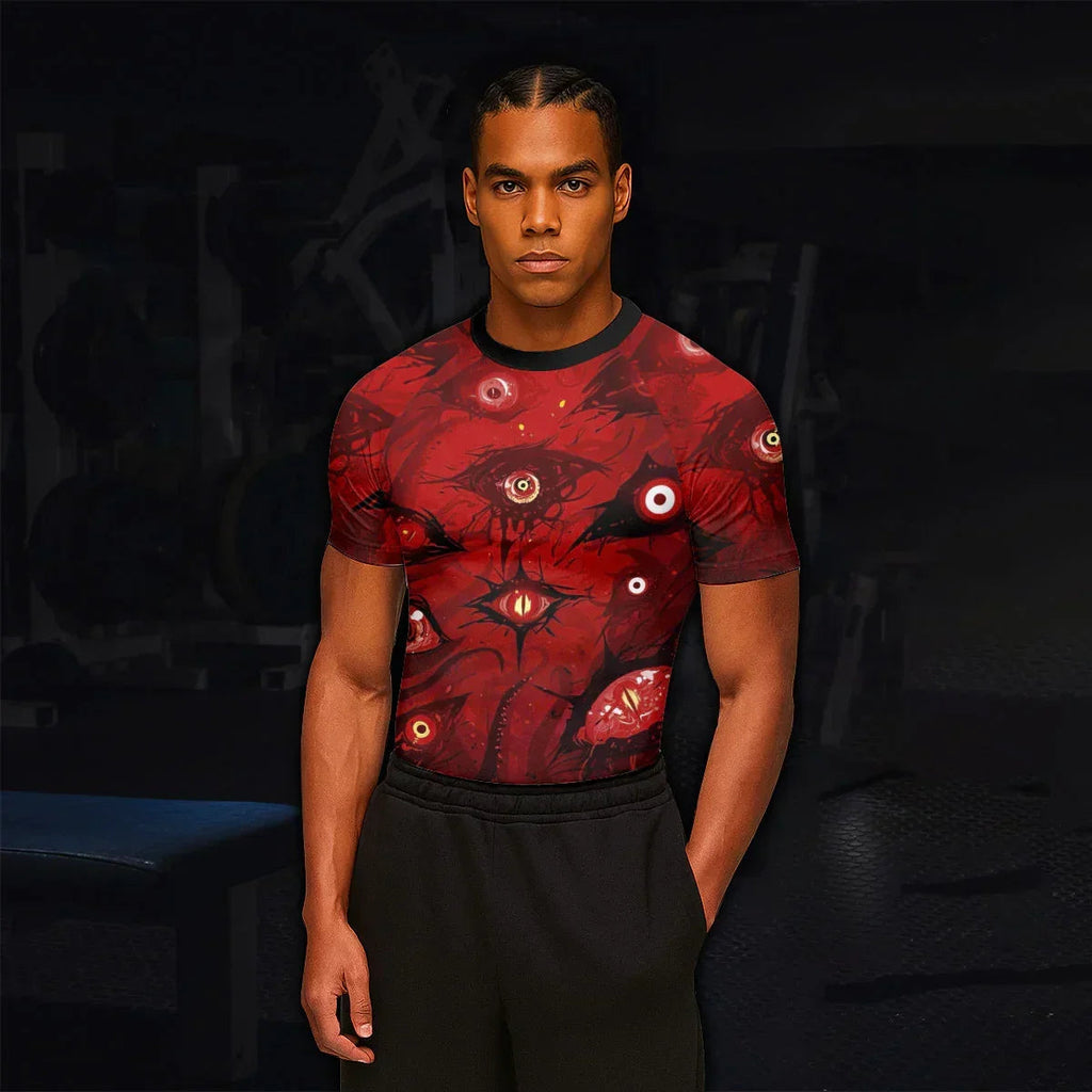 Cursed Eyes Awakening Rash Guard