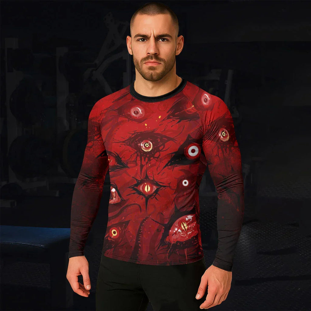 Cursed Eyes Awakening Rash Guard