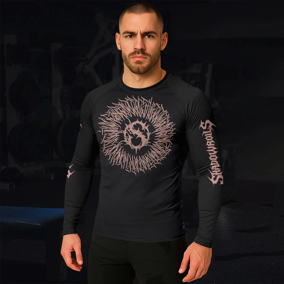 Dark Anointed Rash Guard