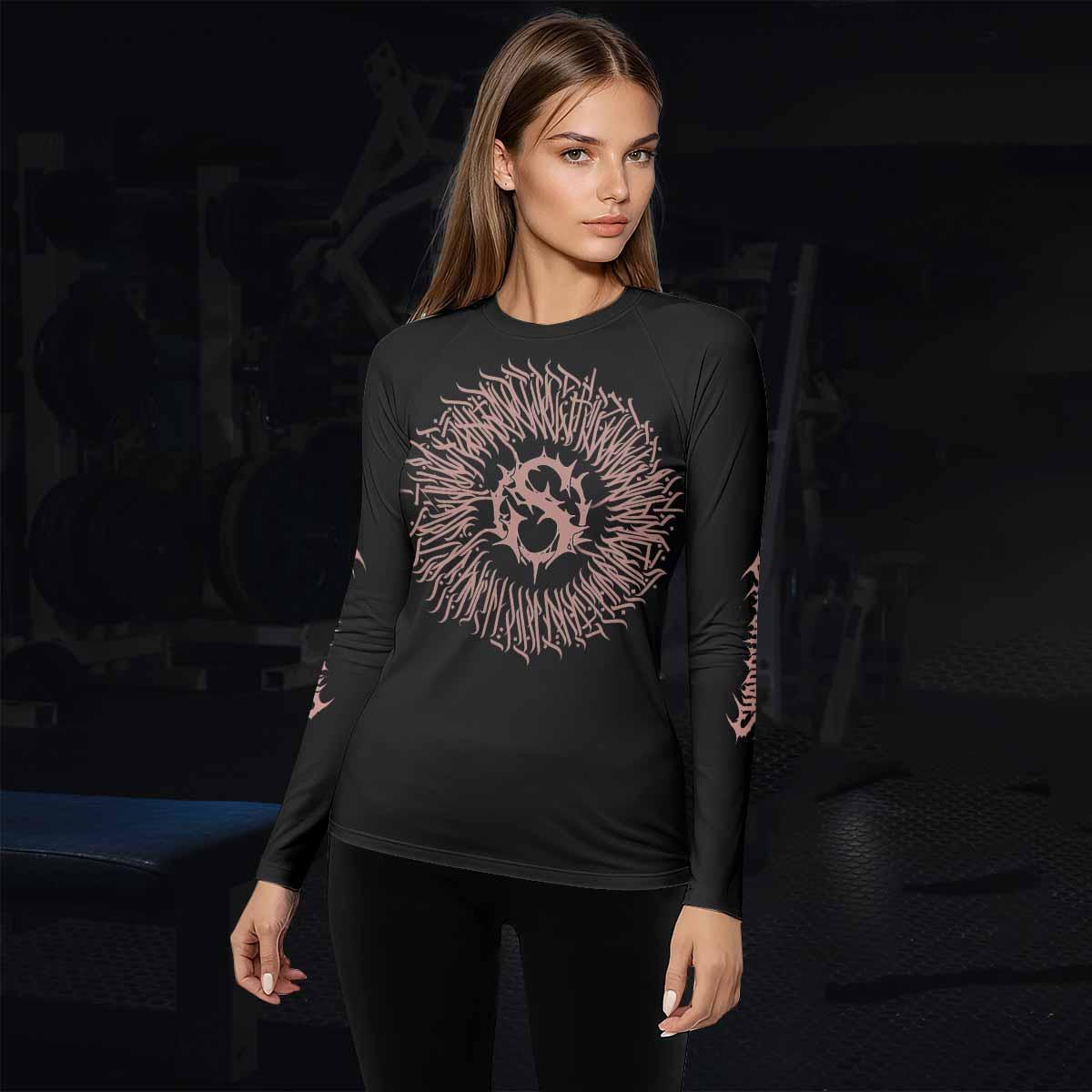 Dark Anointed Rash Guard