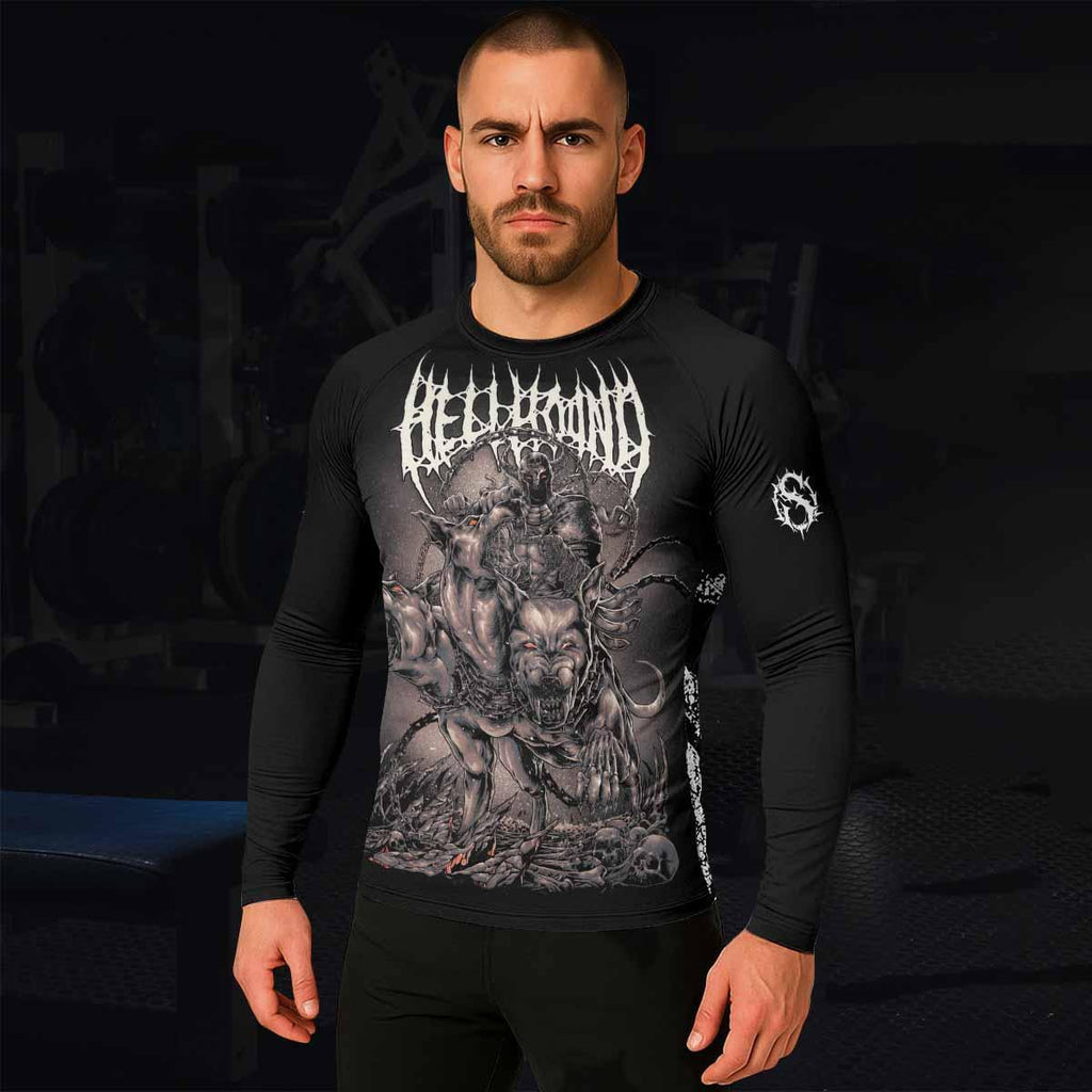 Dark Cerberus Unleashed Rash Guard