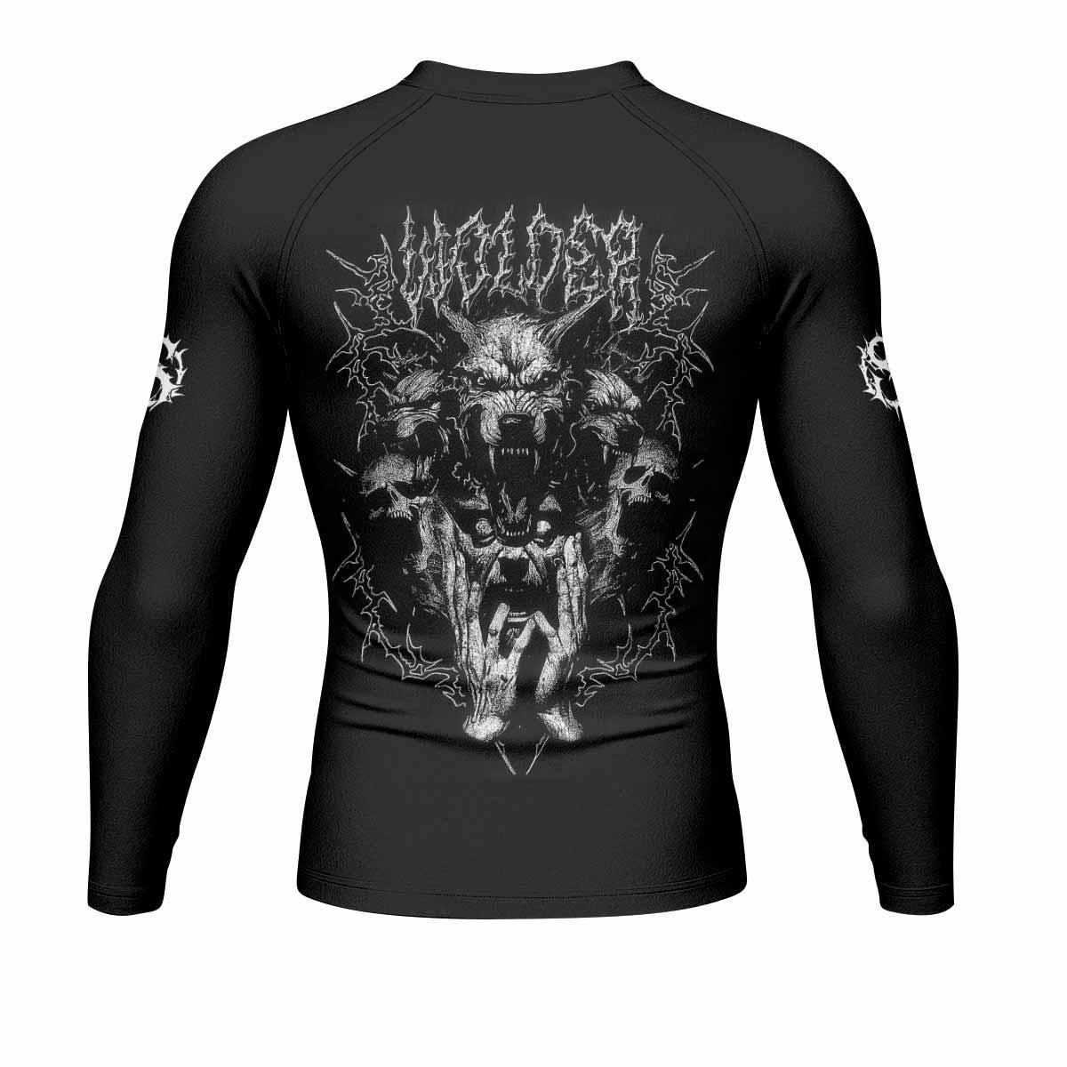 Dark Cerberus Unleashed Rash Guard