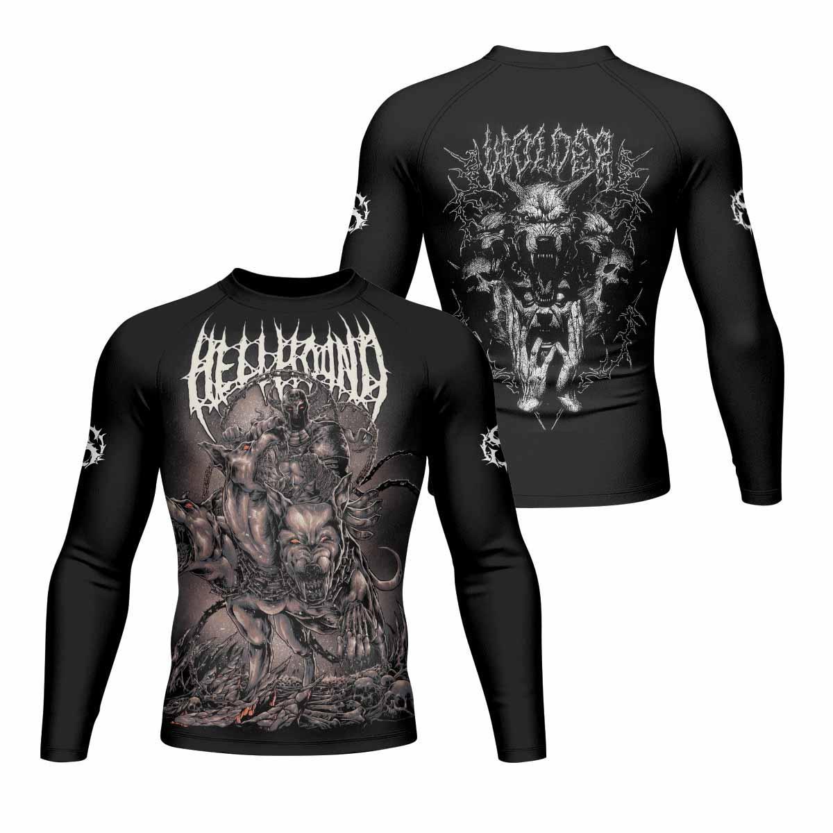 Dark Cerberus Unleashed Rash Guard