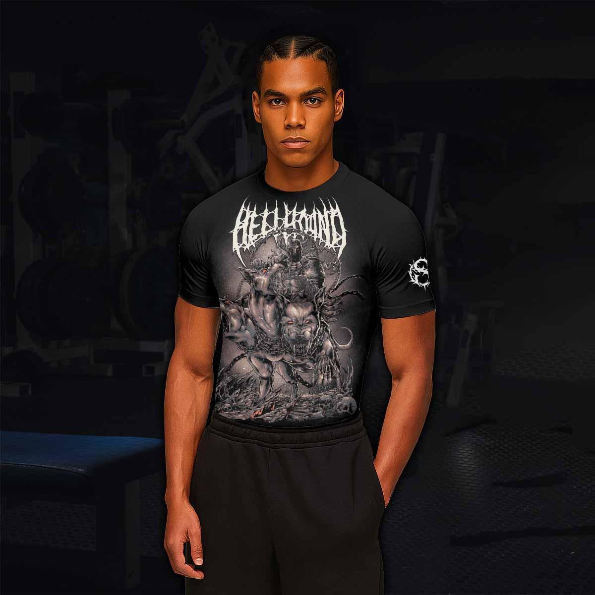 Dark Cerberus Unleashed Rash Guard