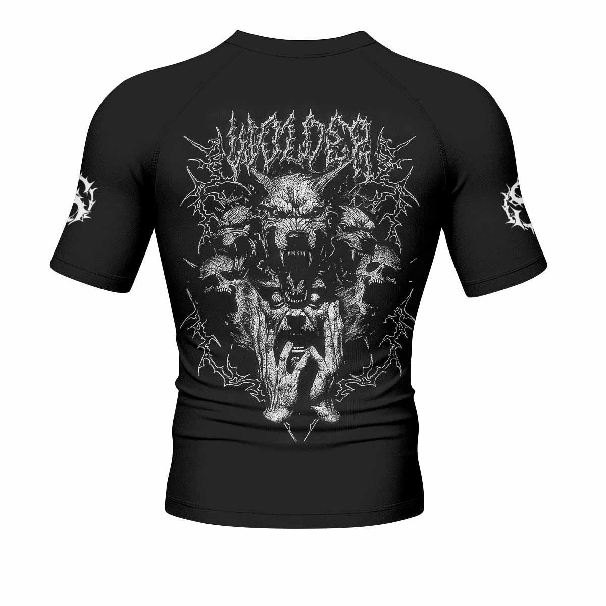 Dark Cerberus Unleashed Rash Guard