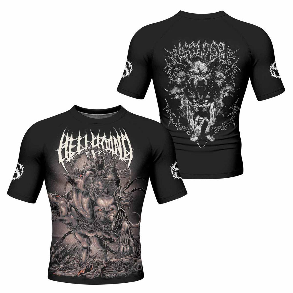 Dark Cerberus Unleashed Rash Guard